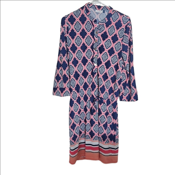 Cabana Life UPF 50+ Button Down Drawstring Cover Up Dress | Small | NWT - Picture 2 of 11